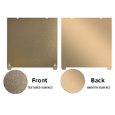 FYSETC 3D Printer Parts PEI Sheet For Creality K1 Max 315*310mm Double Side PEI Powder Coating And Smooth PEI Build Plate